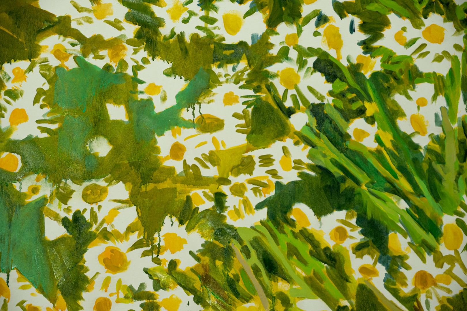 Manzanilla del campo, 2022 280 x 120 cm, detalle